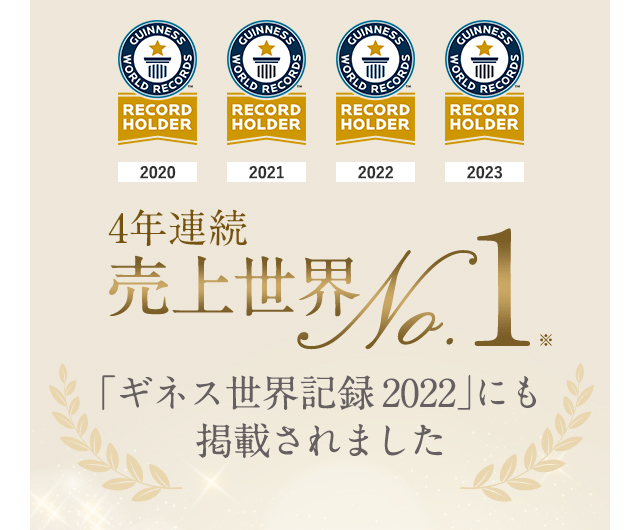 4年連続売上世界一位！貼るヒアルロン酸マイクロニードルパッチ